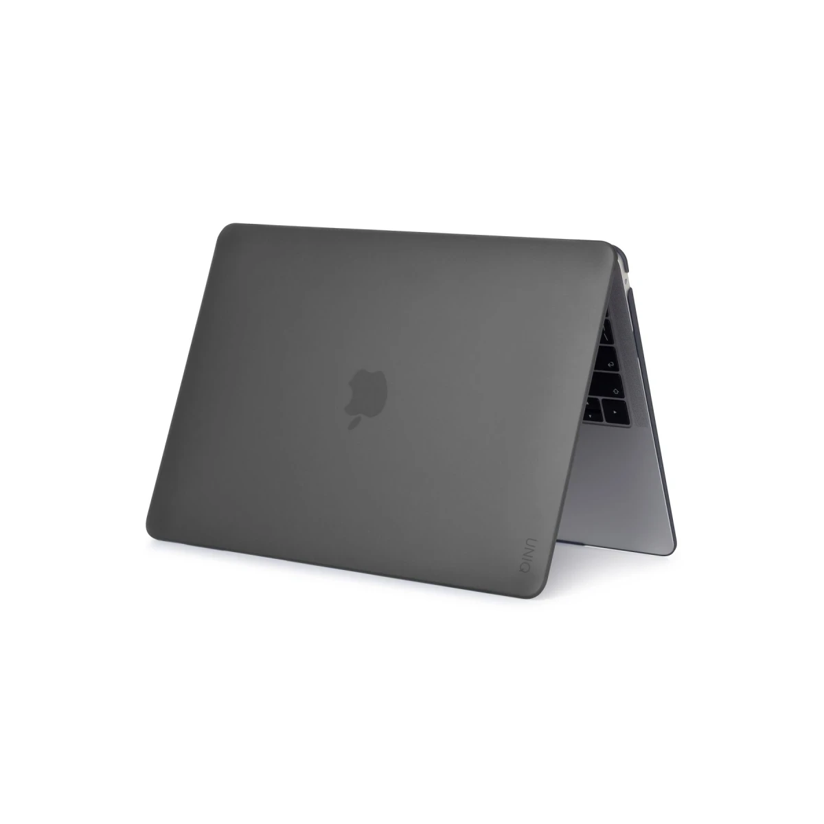 Uniq Apple Macbook Air 13 (2020) Husk Pro Claro Mat Macbook Kapak - Gri
