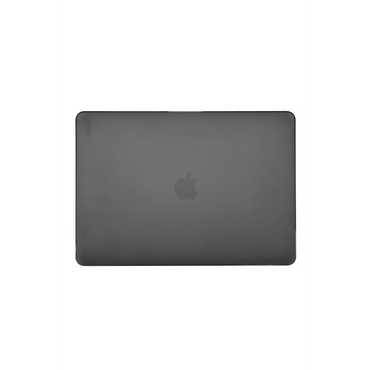 Uniq Apple Macbook Pro 13 2020 Husk Pro Claro Mat Macbook Kapak - Gri
