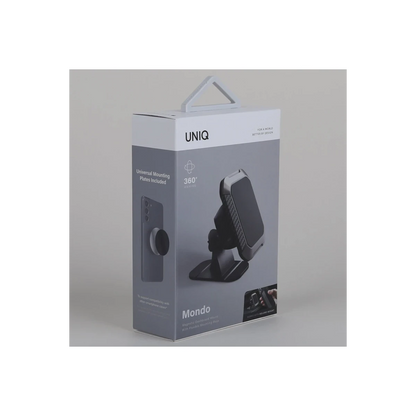 Uniq Mondo Manyetik 360 Dönen Holder - Siyah