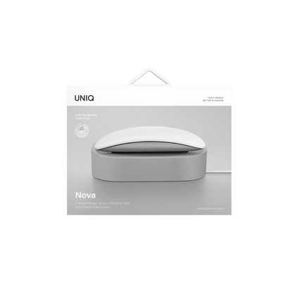 Uniq Nova Compact Magic Mouse Şarj İstasyonu - Gri