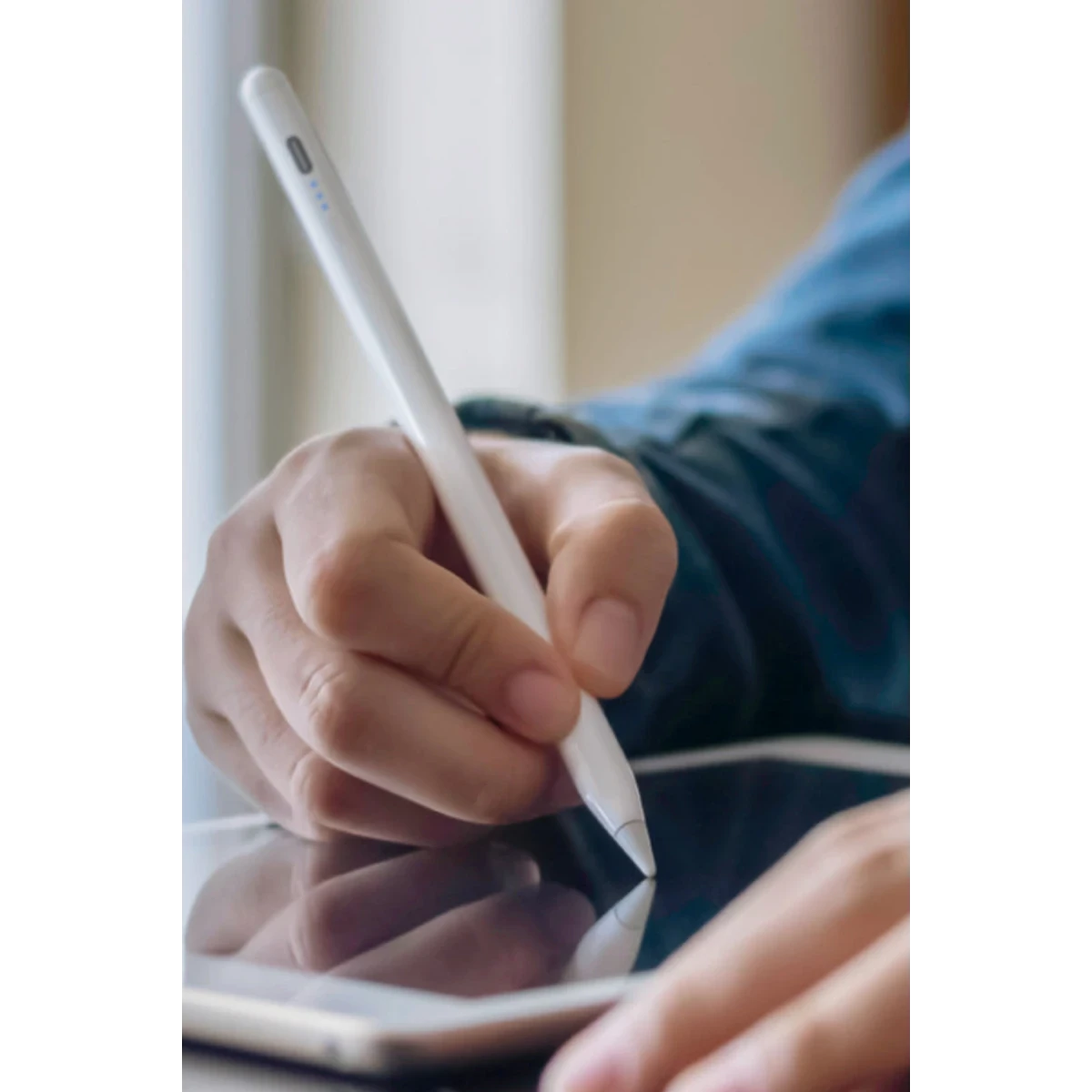 Uniq Pixo Lite 2.0 iPad için Dokunmatik Kalem - Beyaz