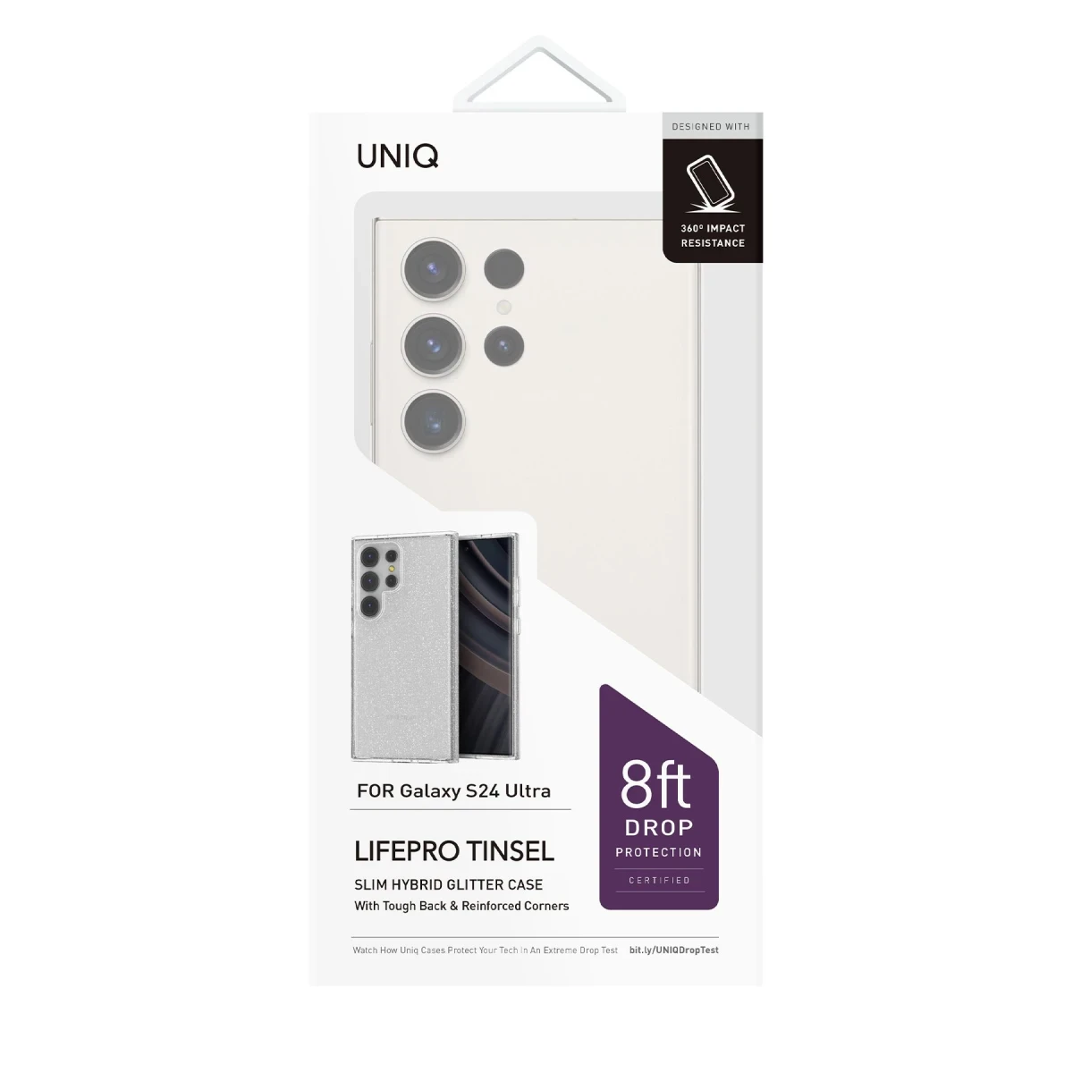 Uniq Samsung Galaxy S24 Ultra LifePro Xtreme Kapak - Simli