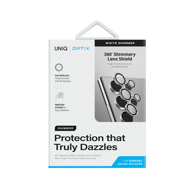Uniq Samsung Galaxy S24 Ultra Optix Simli Alüminyum Kamera Lens Koruyucu