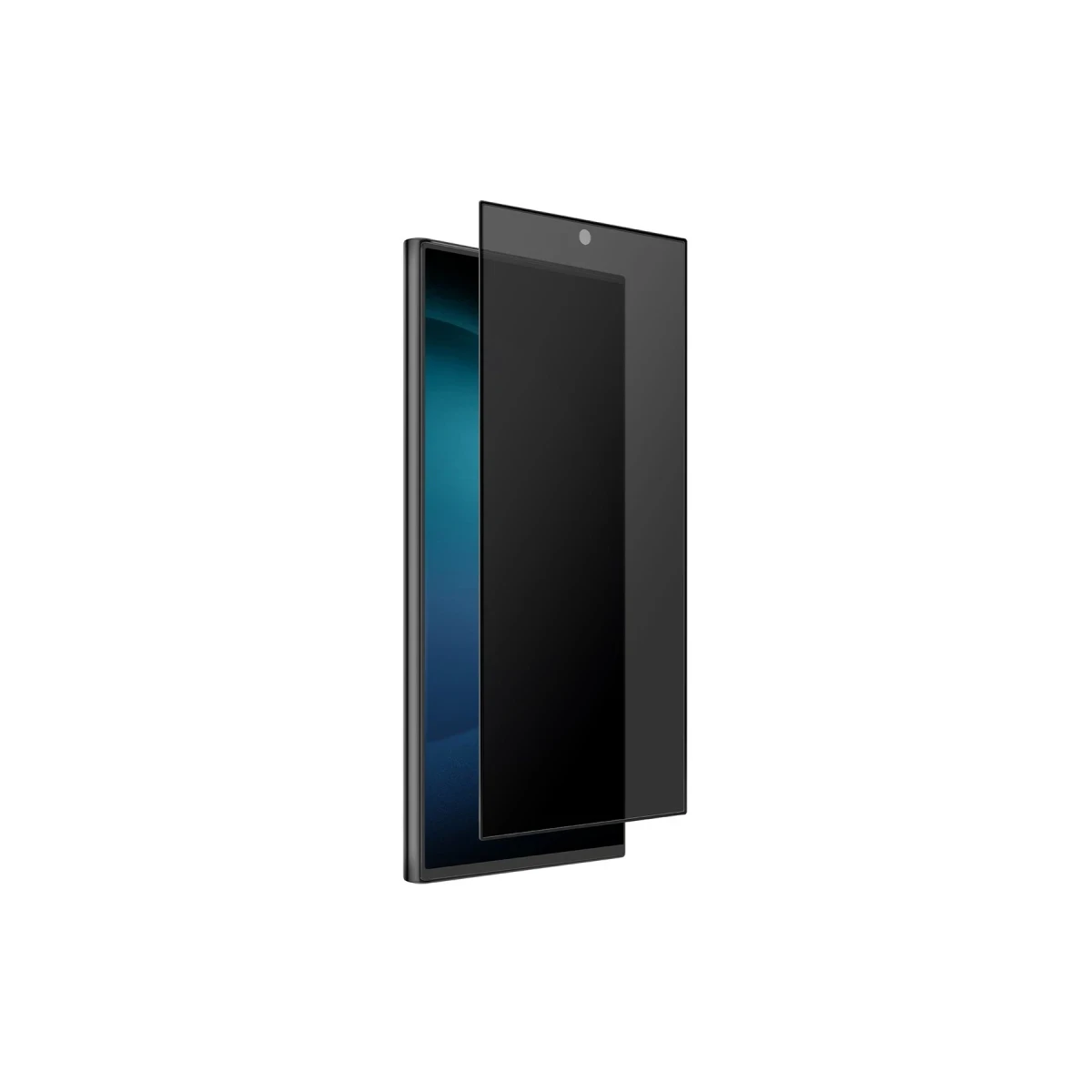 Uniq Samsung Galaxy S24 Ultra Optix Hayalet Ekran Koruyucu - Siyah