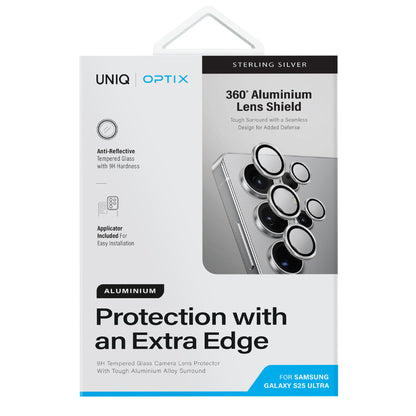 Uniq Samsung Galaxy S25 Ultra Optix Alüminyum Kamera Lens Koruyucu