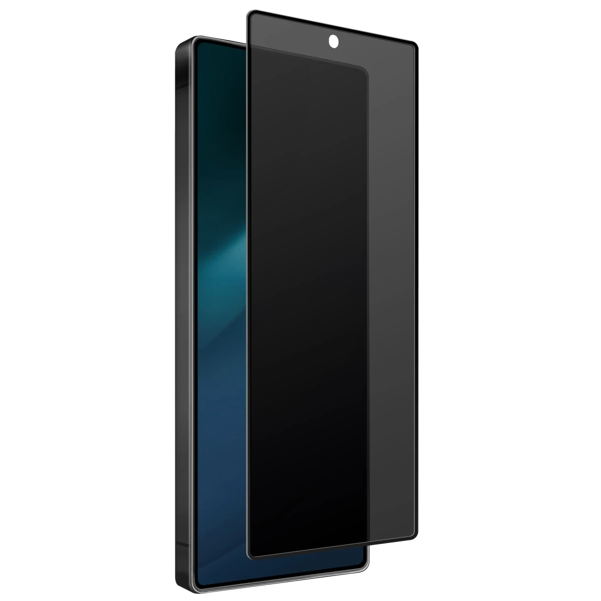 Uniq Samsung Galaxy S25 Ultra Optix Hayalet Ekran Koruyucu - Siyah