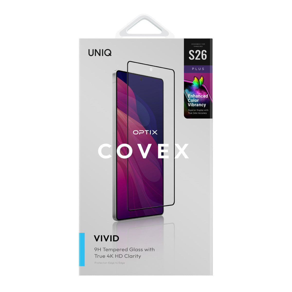 Uniq Samsung Galaxy S26 Plus Optix Covex Vivid Cam Ekran Koruyucu