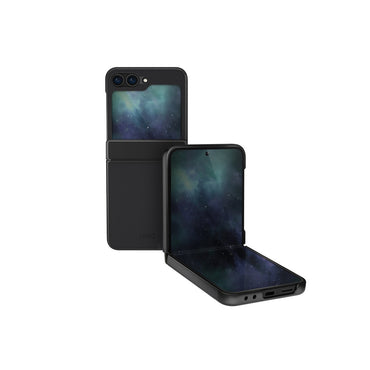 Uniq Samsung Galaxy Z Flip 6 Ora Katlanabilir Deri Kapak