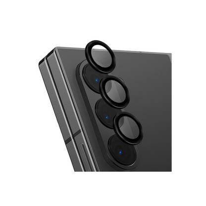 Uniq Samsung Galaxy Z Fold 6 Optix Alüminyum Kamera Lens Koruyucu - Siyah