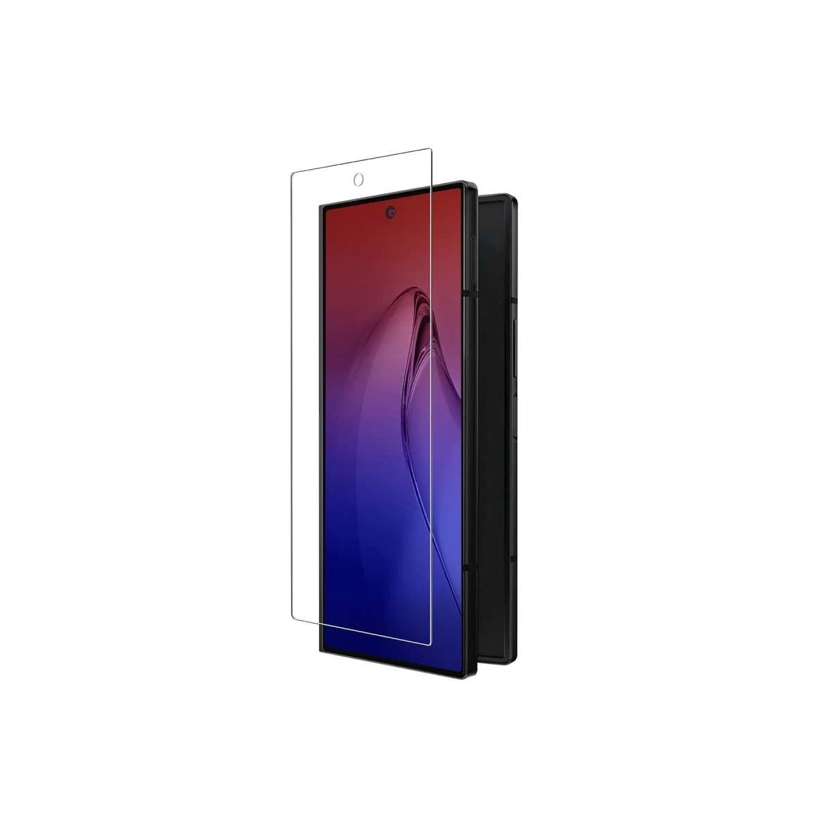 Uniq Samsung Galaxy Z Fold 6 Optix Vivid Cam Ekran Koruyucu - Siyah