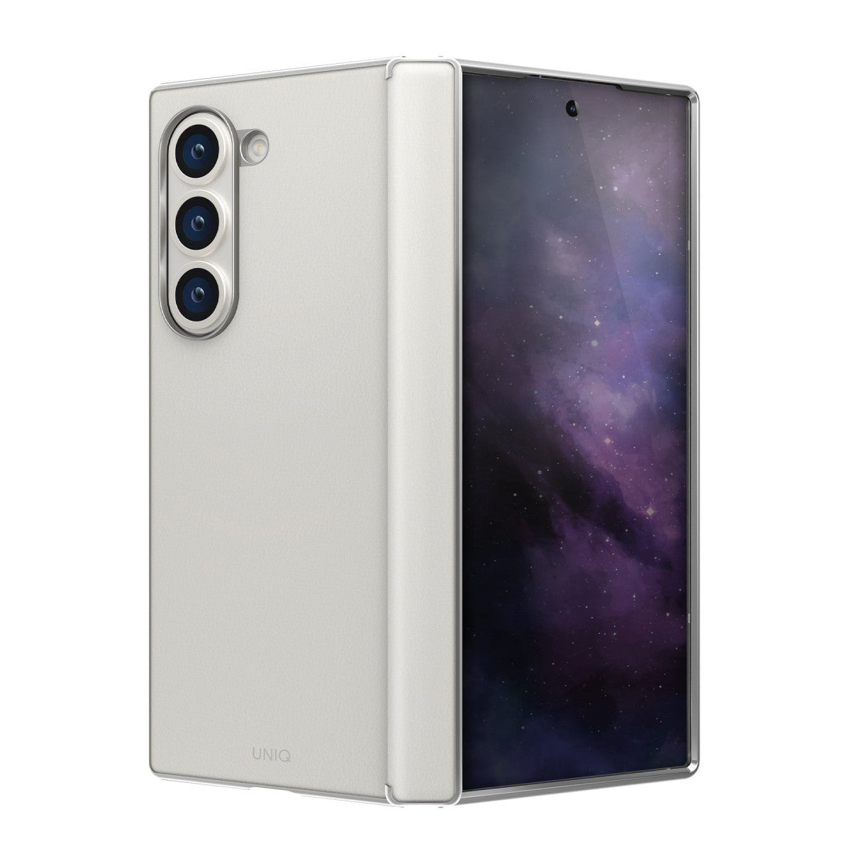 Uniq Samsung Galaxy Z Fold 6 Ora Katlanabilir Deri Kapak