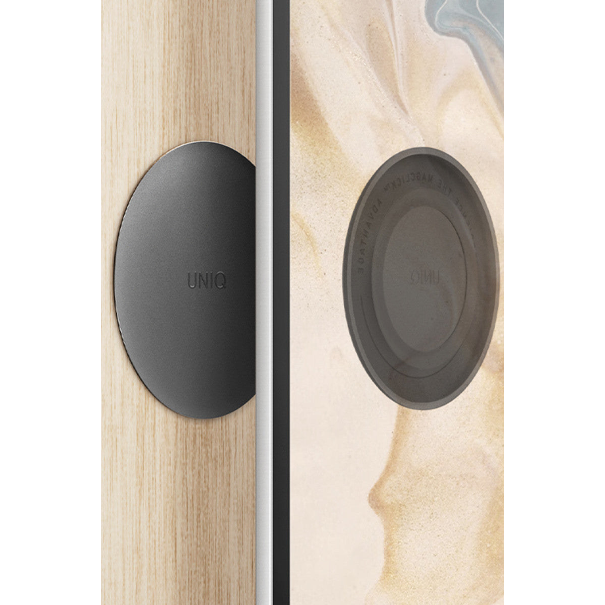 Uniq Snapmount Magclick Telefon ve Tablet İçin 360 Dönen Manyetik Magsafe Tutucu