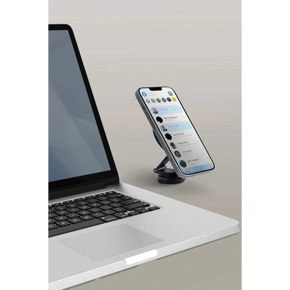 Uniq Velo 360 Dönen Universal Manyetik Telefon Tutucu - Siyah
