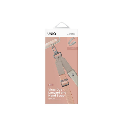 Uniq Vista Duo 2in1 Bileklik Boyun Askısı - Pembe