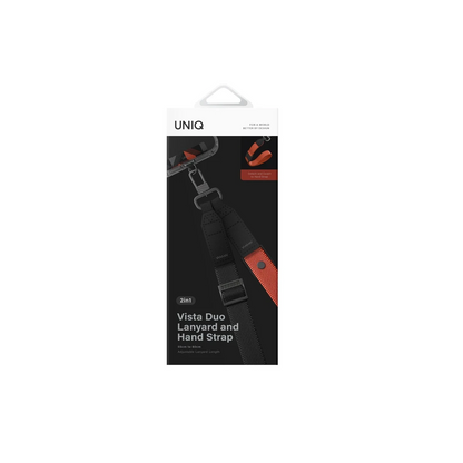 Uniq Vista Duo 2in1 Bileklik Boyun Askısı - Siyah