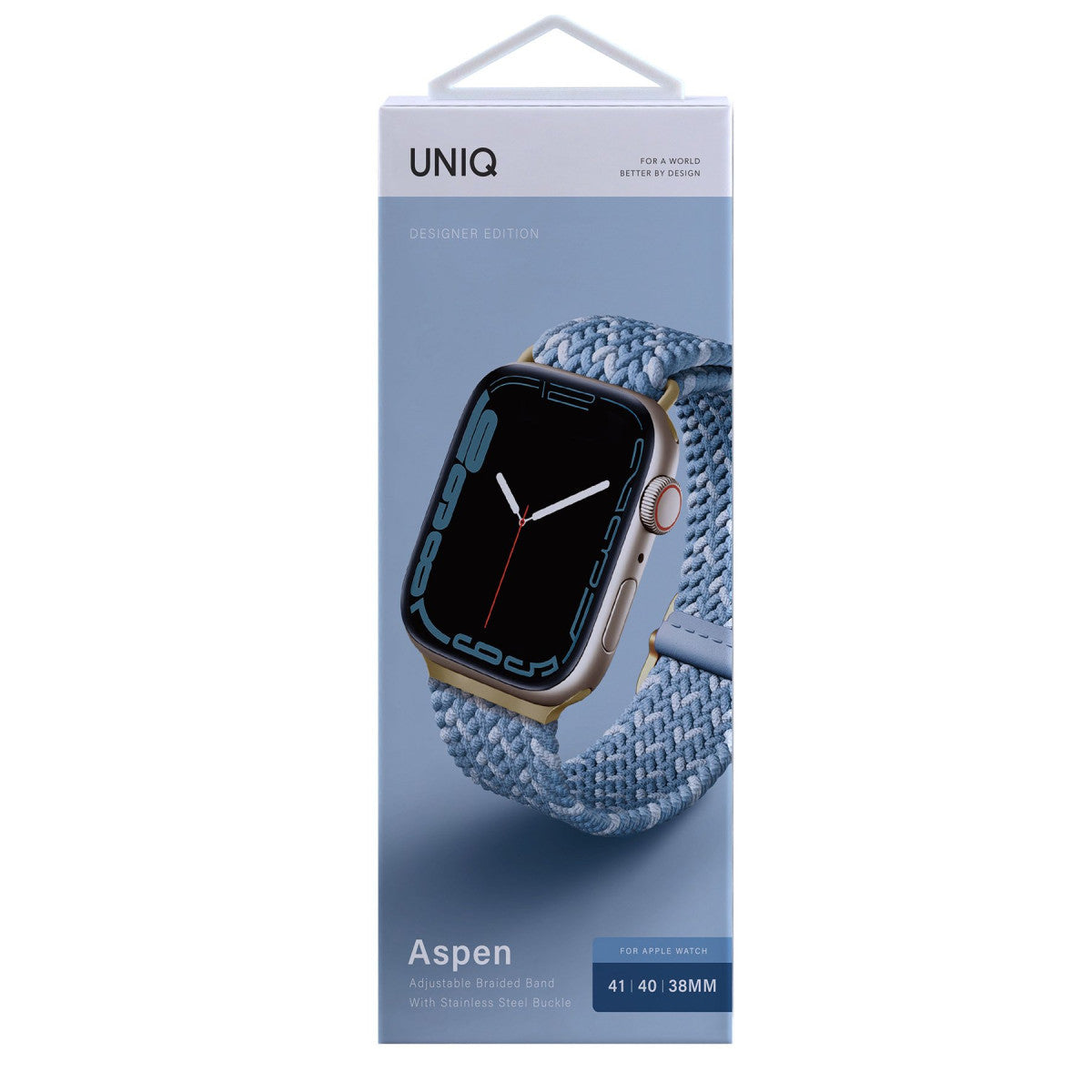 Uniq Apple Watch 41mm Aspen Designer Örgülü Kordon