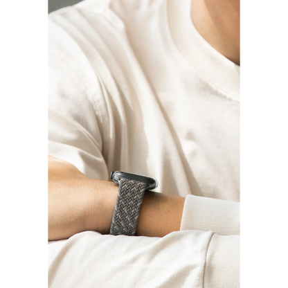Uniq Apple Watch 41mm Aspen Designer Örgülü Kordon - Pembe