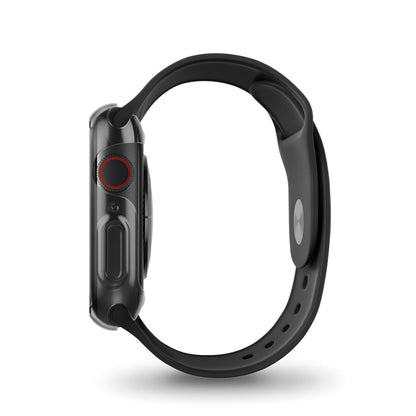 Uniq Apple Watch 41mm Glase Dual Pack Kasa Koruyucu - Siyah-Şeffaf