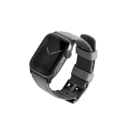 Uniq Apple Watch 41mm Linus Airosoft Silikon Kordon - Gri
