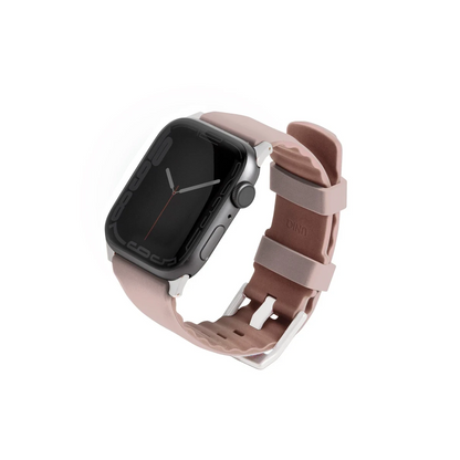 Uniq Apple Watch 41mm Linus Airosoft Silikon Kordon - Pembe