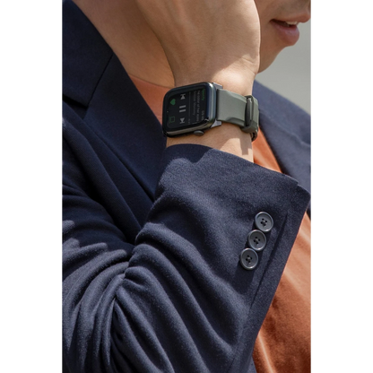 Uniq Apple Watch 41mm Linus Airosoft Silikon Kordon - Pembe