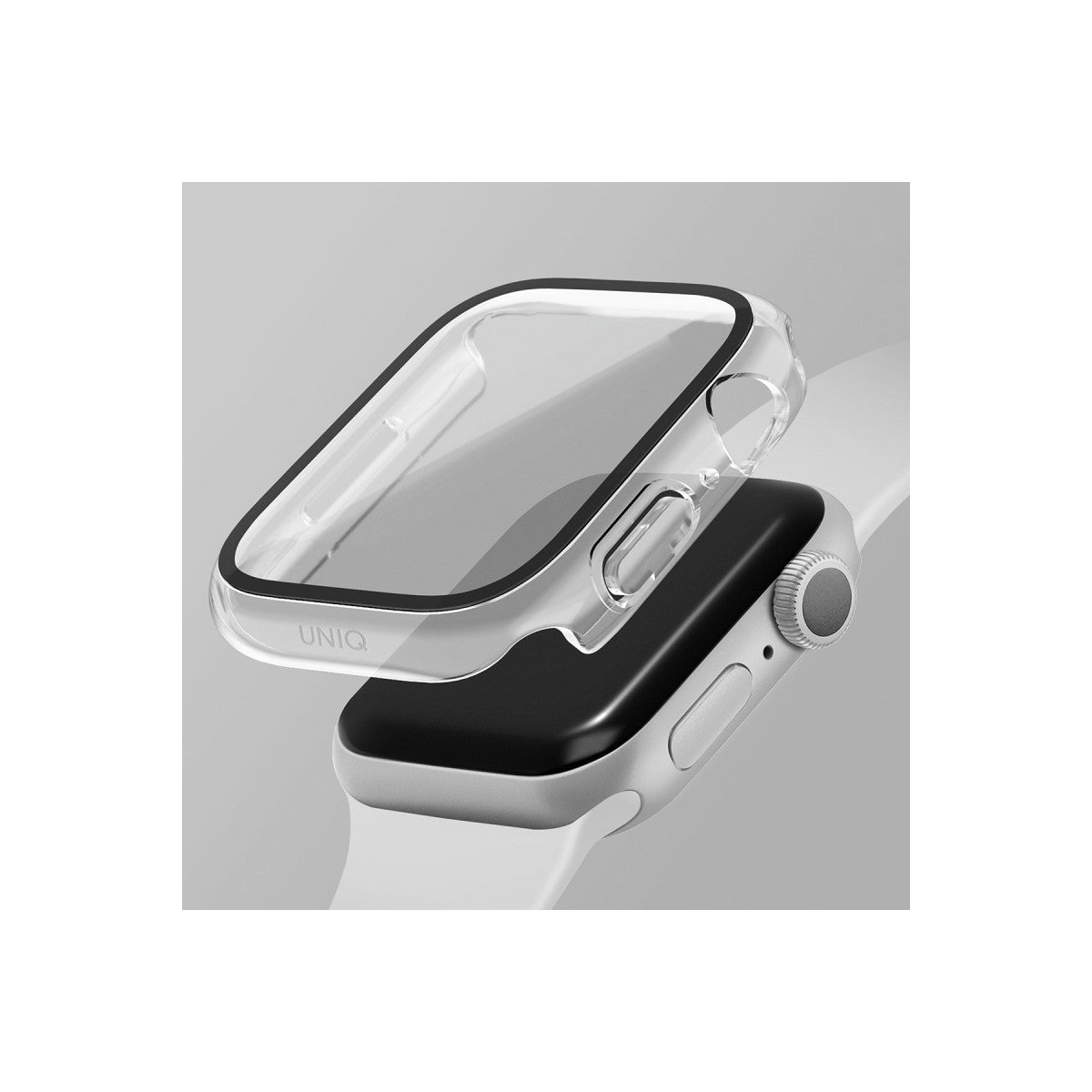 Uniq Apple Watch 41mm Nautic Camlı Kasa Ekran Koruyucu