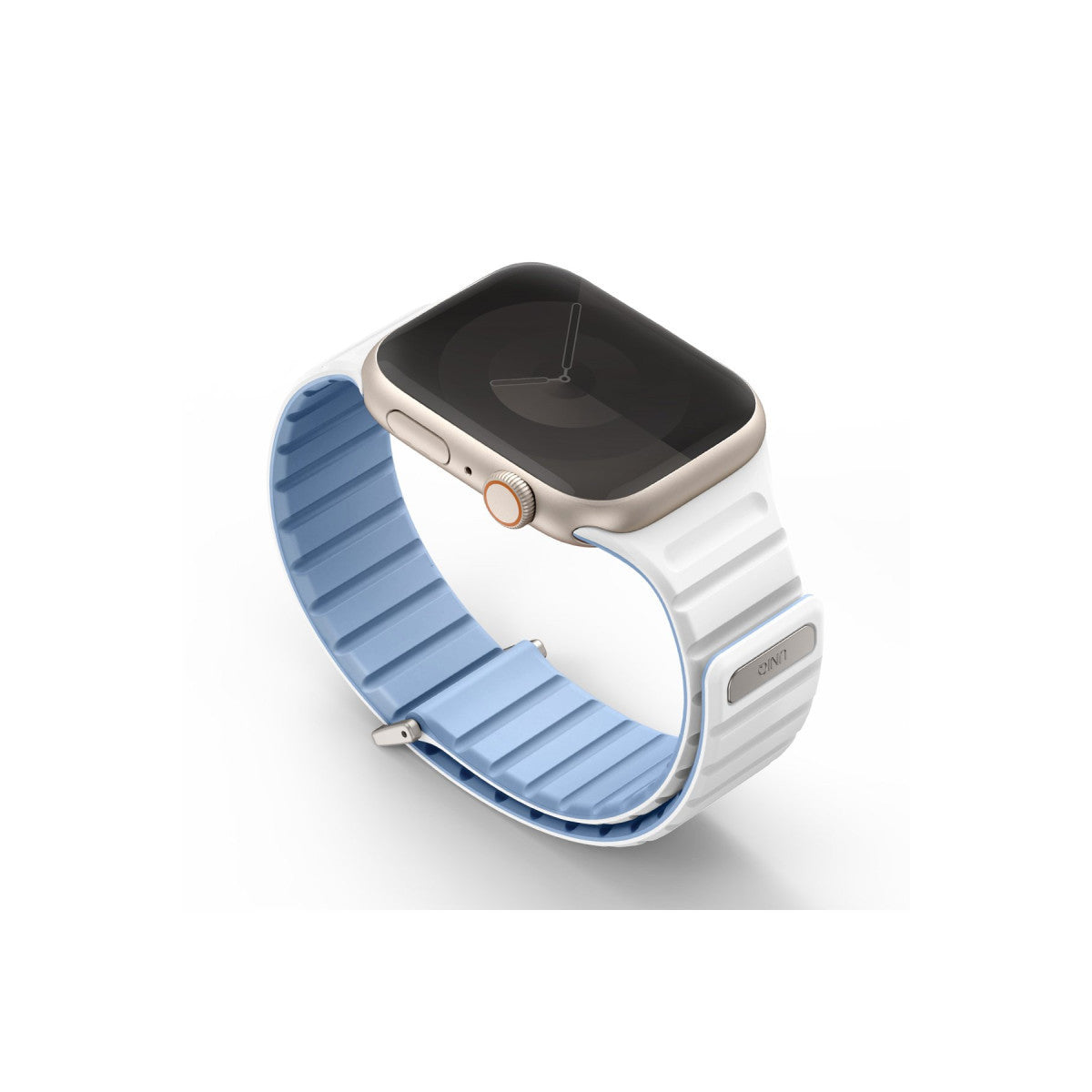 Uniq Apple Watch 41mm Revix Evo Reversible Manyetik Kordon - Pembe-Bej