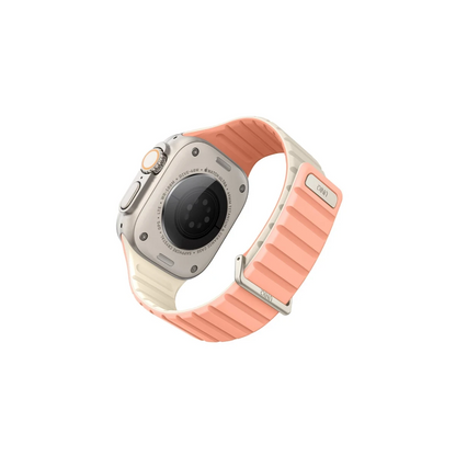 Uniq Apple Watch 41mm Revix Evo Reversible Manyetik Kordon - Pembe-Bej