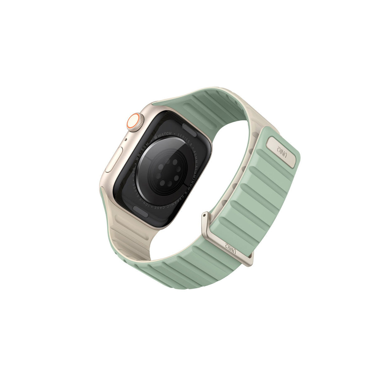 Uniq Apple Watch 41mm Revix Evo Reversible Manyetik Kordon - Pembe-Bej