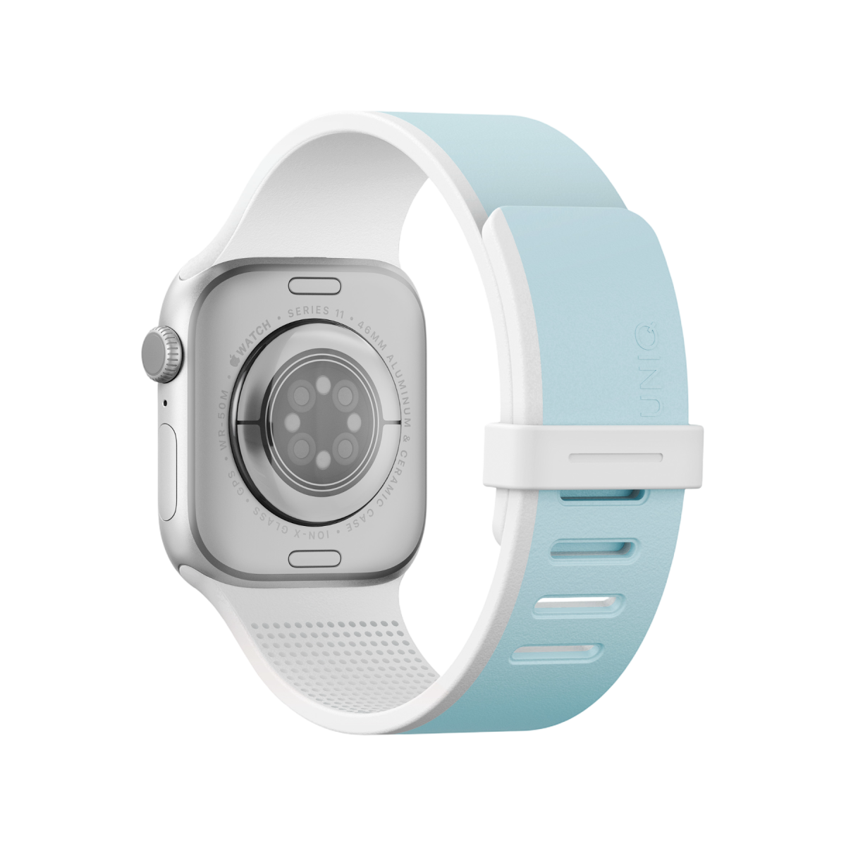 Uniq Apple Watch 41mm Revix IV Reversible Manyetik Kordon - Sarı-Bej