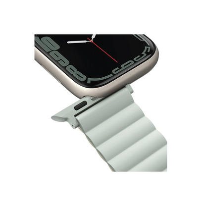 Uniq Apple Watch 41mm Revix Reversible Manyetik Kordon - Yeşil-Bej