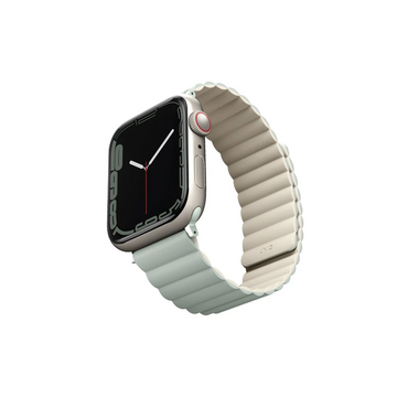 Uniq Apple Watch 41mm Revix Reversible Manyetik Kordon - Yeşil-Bej