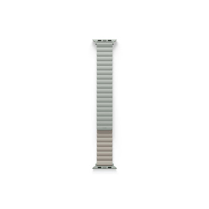 Uniq Apple Watch 41mm Revix Reversible Manyetik Kordon - Mavi-Siyah