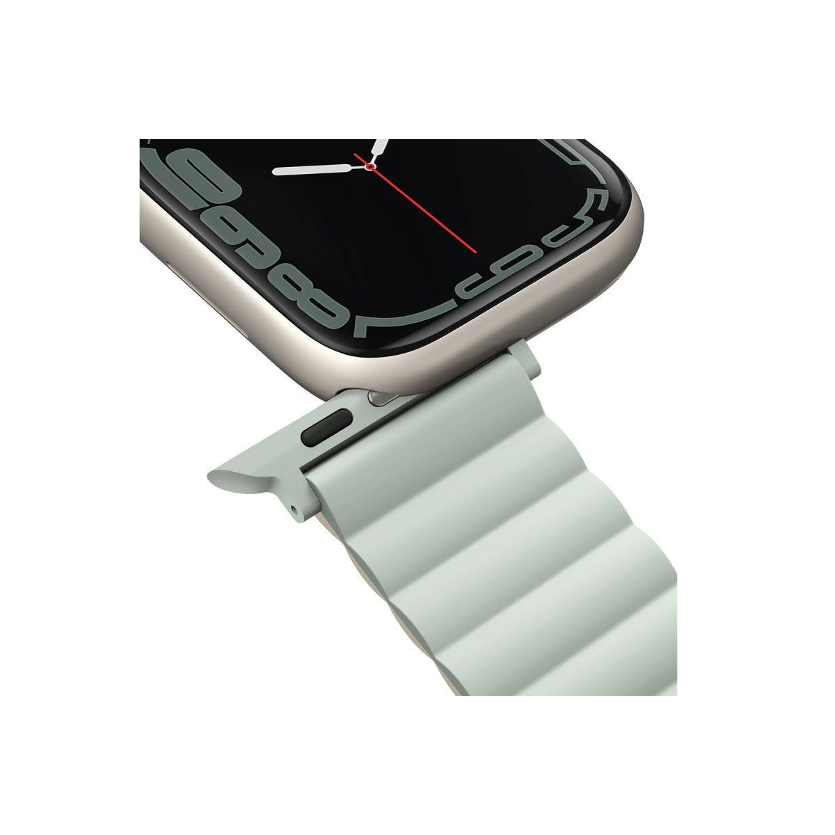 Uniq Apple Watch 41mm Revix Reversible Manyetik Kordon - Mavi-Siyah