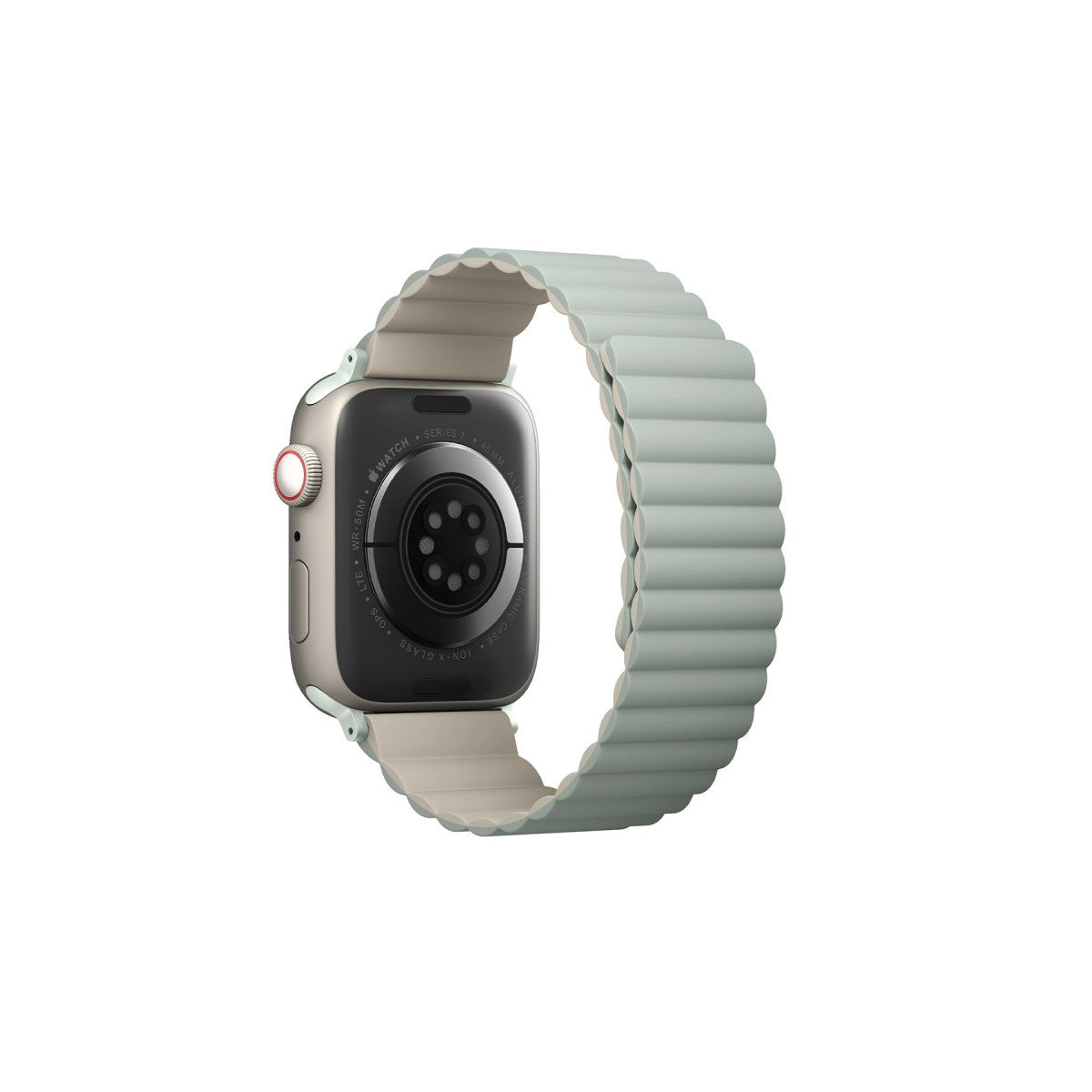 Uniq Apple Watch 41mm Revix Reversible Manyetik Kordon - Mavi-Siyah