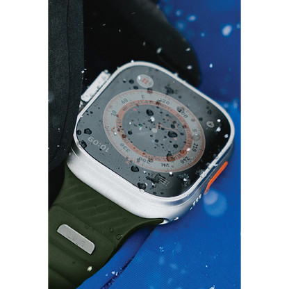 Uniq Apple Watch 41mm Stride FKM Silikon Kordon - Bej