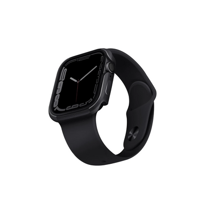 Uniq Apple Watch 41mm Valencia Saat Kasa Koruyucu - Siyah