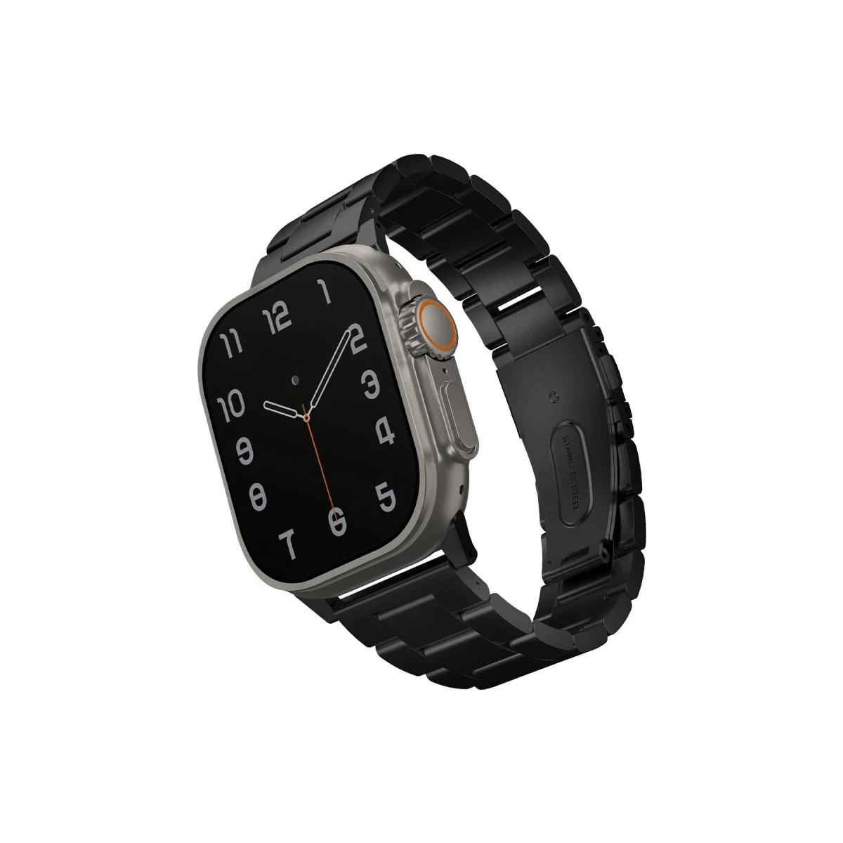 Uniq Apple Watch 42-44-45-49mm Osta Metal Kordon - Siyah