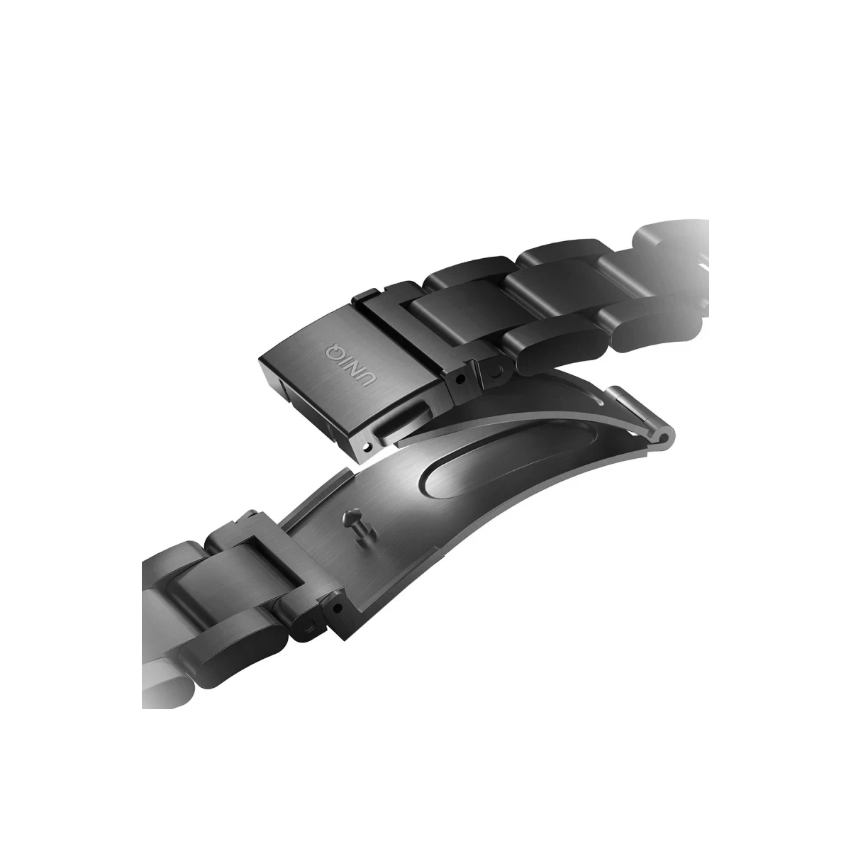 Uniq Apple Watch 42-44-45-49mm Osta Metal Kordon - Siyah