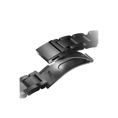 Uniq Apple Watch 42-44-45-49mm Osta Metal Kordon - Siyah