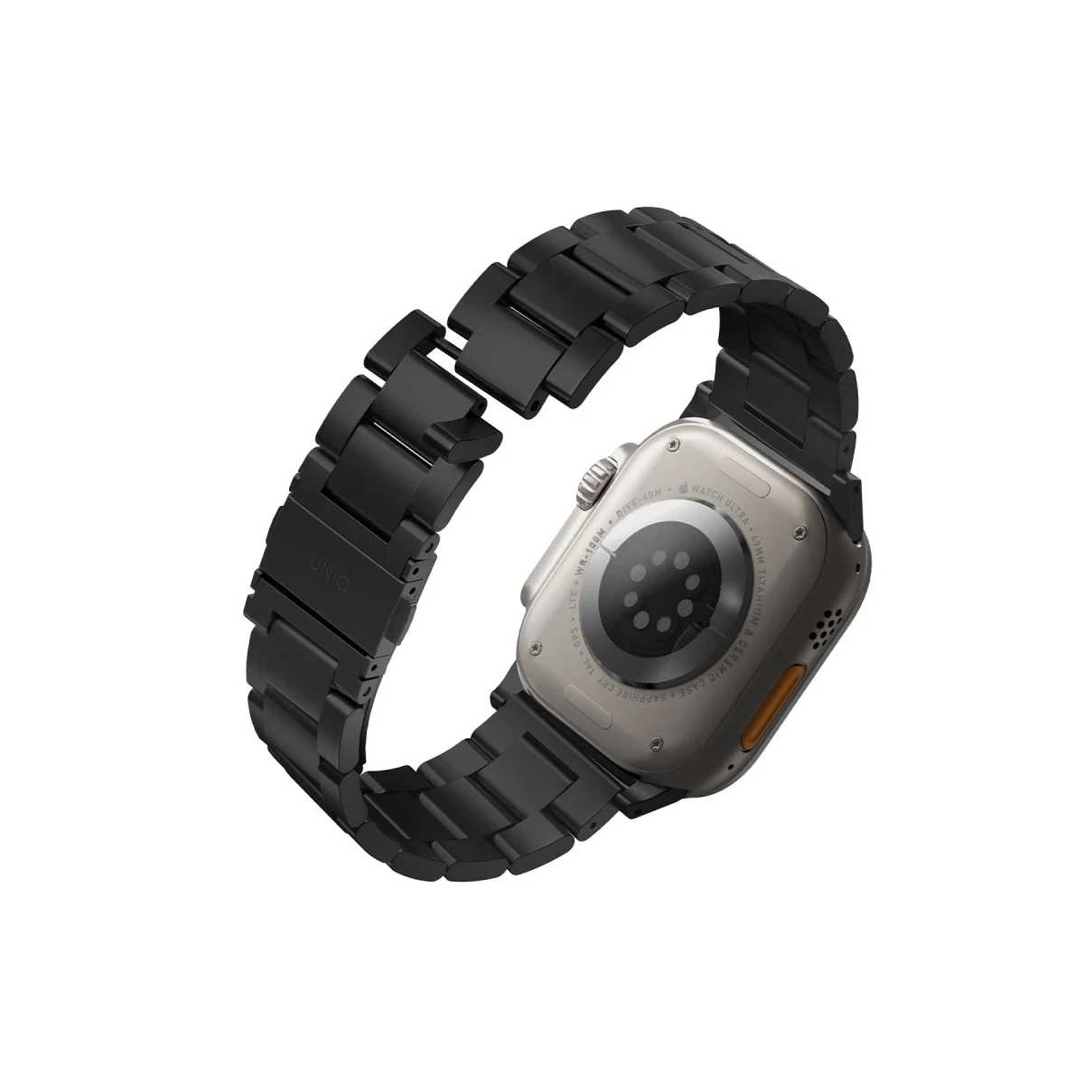 Uniq Apple Watch 42-44-45-49mm Osta Metal Kordon - Siyah