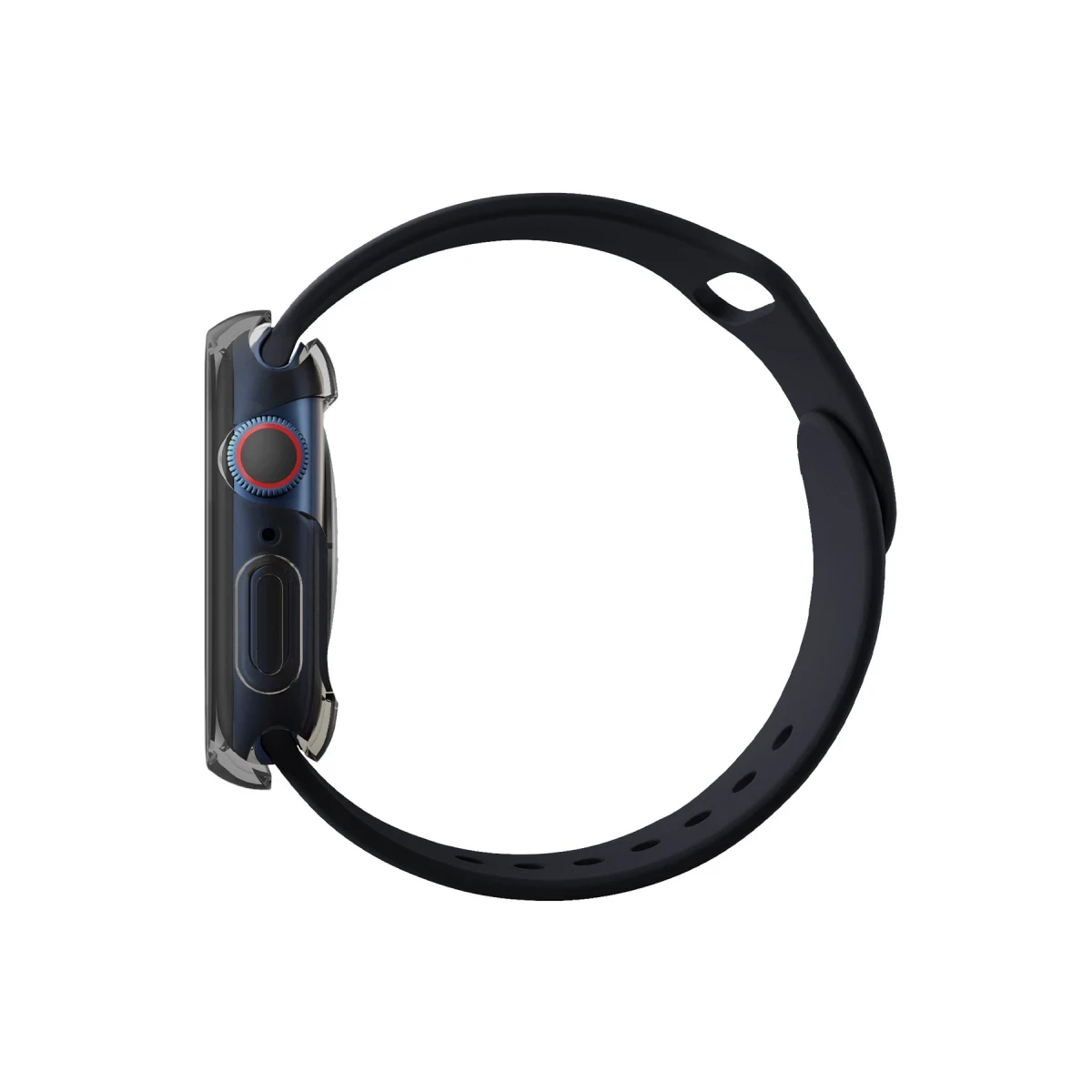 Uniq Apple Watch 42mm Garde Kasa Cam Ekran Koruyucu - Füme