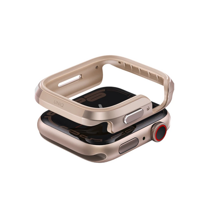 Uniq Apple Watch 42mm Valencia Saat Kasa Koruyucu - Gold