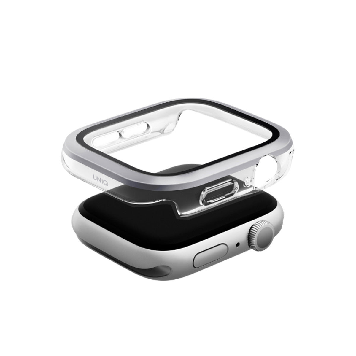 Uniq Apple Watch 42mm Voute Camlı Kasa Ekran Koruyucu