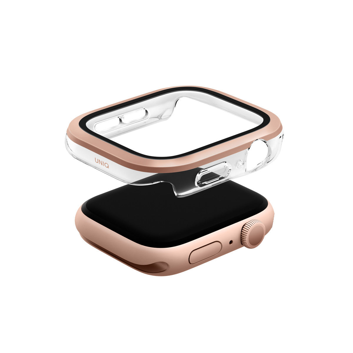 Uniq Apple Watch 42mm Voute Camlı Kasa Ekran Koruyucu