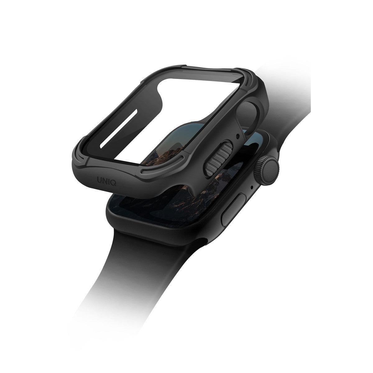 Uniq Apple Watch 44mm Torres Camlı Kasa Ekran Koruyucu