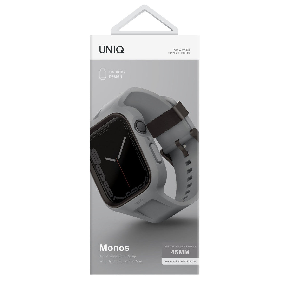 Uniq Apple Watch 45mm Monos 2 in 1 Silikon Kordon