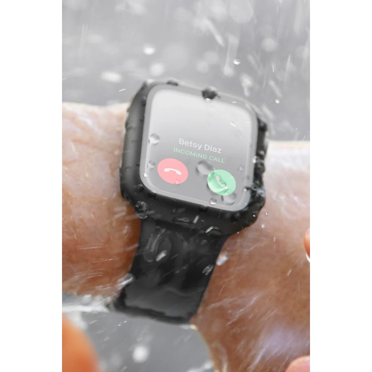 Uniq Apple Watch 45mm Nautic Camlı Kasa Ekran Koruyucu - Şeffaf