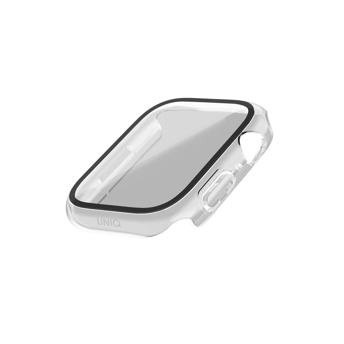 Uniq Apple Watch 45mm Nautic Camlı Kasa Ekran Koruyucu - Şeffaf