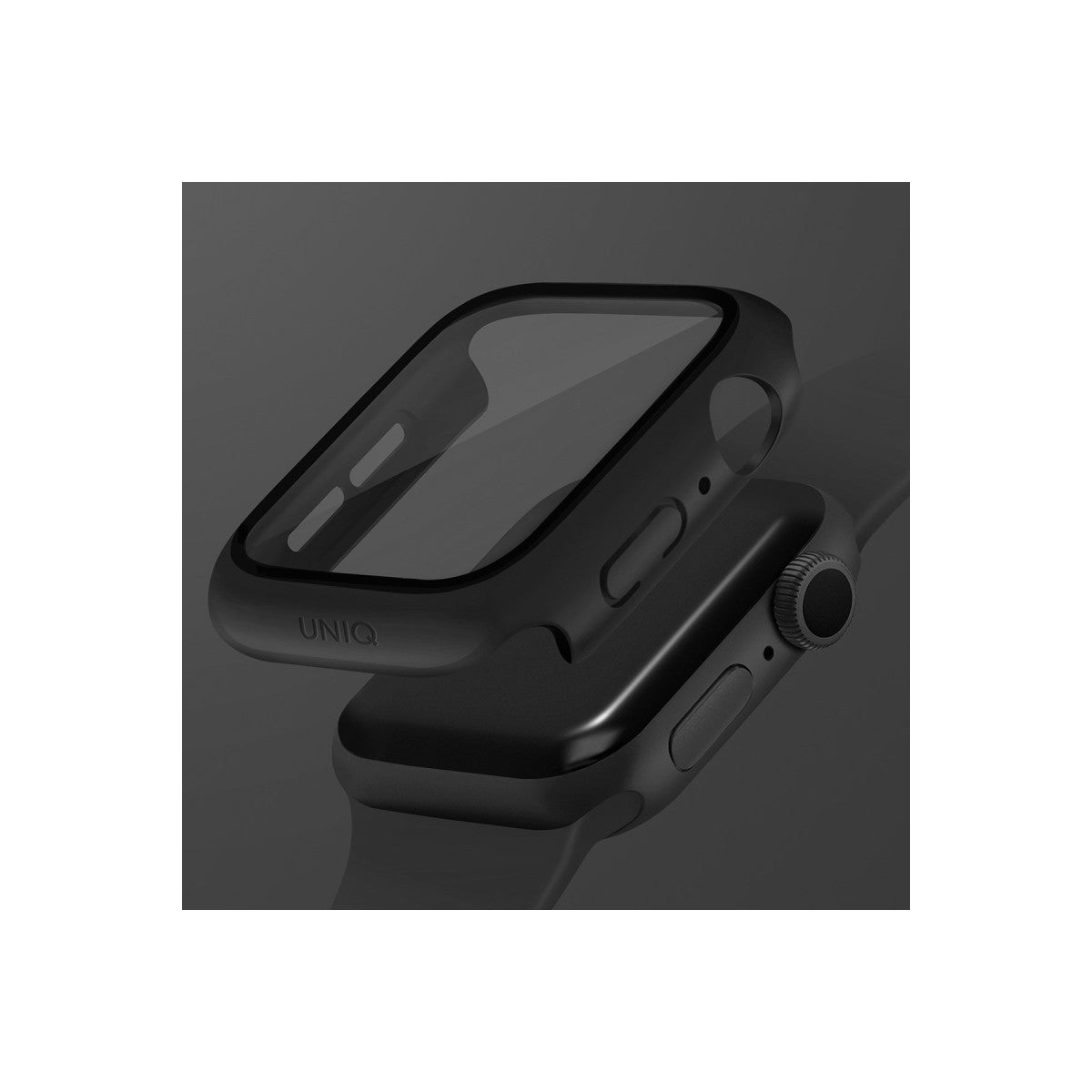 Uniq Apple Watch 45mm Nautic Camlı Kasa Ekran Koruyucu